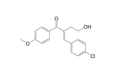 E-3-(4-Chlorophenyl)-2-(2-hydroxyethyl)-1-(4-methoxyphenyl)propenone
