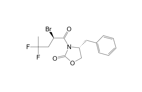 (2R,4R)-3-( 2'-Bromo-4',4'-difluoro-1'-oxopentyl)-4-(phenylmethyl)-2-oxazolidinone