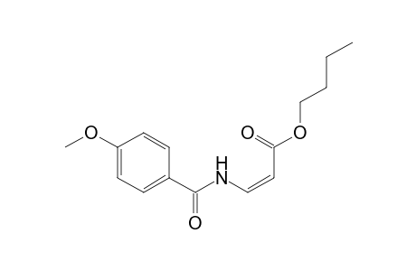 (Z)-Butyl 3-(4-methoxybenzamido)acrylate