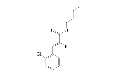 (Z)-BUTYL-3-(2-CHLOROPHENYL)-2-FLUORO-PROPENOATE