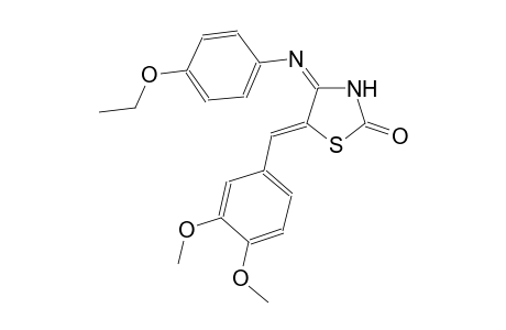 2-thiazolidinone, 5-[(3,4-dimethoxyphenyl)methylene]-4-[(4-ethoxyphenyl)imino]-, (4E,5Z)-