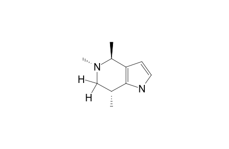 TRANS-NH-4,5,6,7-TETRAHYDRO-4,5,7-TRIMETHYLPYRROLO-[3.2-C]-PYRIDINE