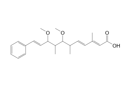 7,9-Dimethoxy-3,6,8-trimethyl-11-phenylundeca-2,4,10-trienoic Acid
