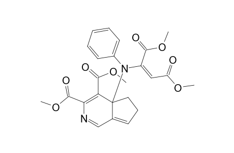 4A-N-DIMETHOXYFUMAROYLANILINO-4A(H)-3,4-DICARBOMETHOXY-[C]-CYCLOPENTENOPYRIDINE