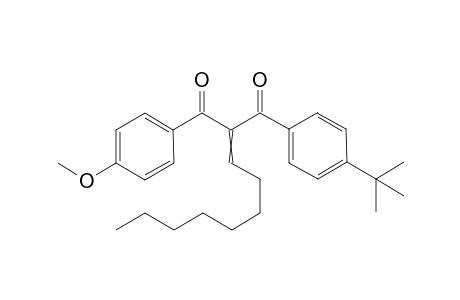 1-(4-tert-butylphenyl)-3-(4-methoxyphenyl)-2-octylidene-propane-1,3-dione