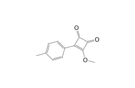 3-Methoxy-4-(p-tolyl)-3-cyclobuten-1,2-dione
