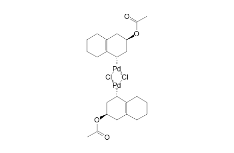 DI-(MY-CHLORO)-BIS-[(1,4A,8A-ETA)-1,2,3,4,5,6,7,8-OCATHYDRO-3-ACETOXY-1-NAPHTHALENYL]-DIPALLADIUM