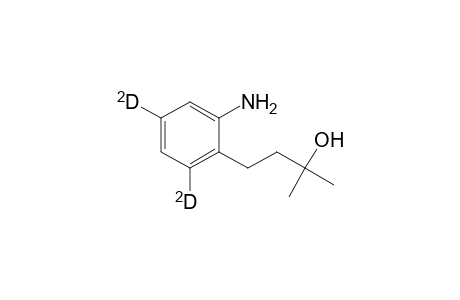3,5-Dideutero-2-(3'-hydroxy-3'-methylbutyl)aniline