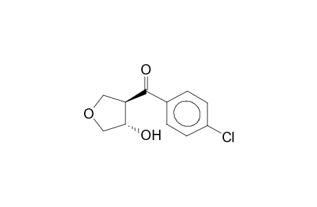 TRANS-3-(4-CHLOROBENZOYL)-4-HYDROXYTETRAHYDROFURAN