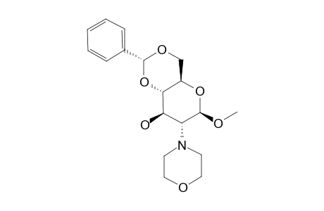 METHYL-4,6-O-BENZYLIDENE-2-DEOXY-2-(4-MORPHOLINYL)-BETA-D-GLUCOPYRANOSIDE