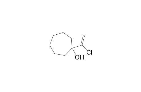1-(1-Chloroethenyl)cycloheptanol