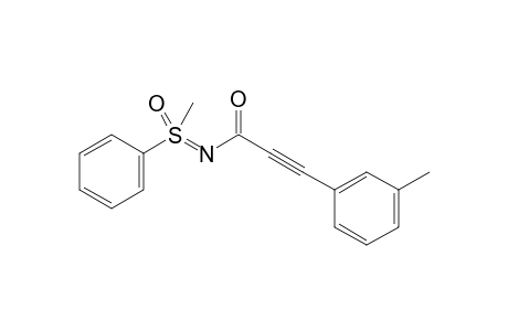 N-[Methyl(oxo)(phenyl)-lamda6-sulfaneylidene]-3-(m-tolyl)propiolamide