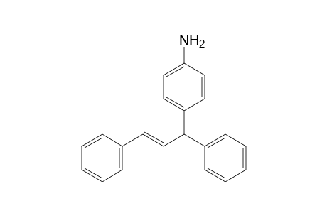 (E)-4-(1,3-Diphenylallyl)aniline