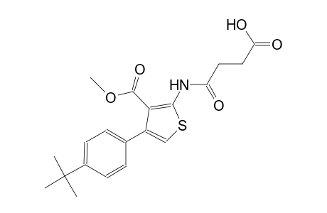 4-{[4-(4-tert-butylphenyl)-3-(methoxycarbonyl)-2-thienyl]amino}-4-oxobutanoic acid