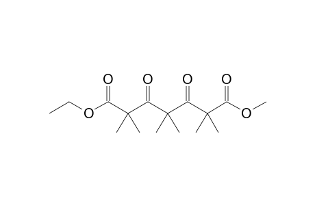1-Ethyl 7-methyl 2,2,4,4,6,6-hexamethyl-3,5-dioxoheptanedioate