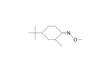 2-Methyl-trans-4-tert-butyl-cyclohexanone O-methyl-(Z)-oxime