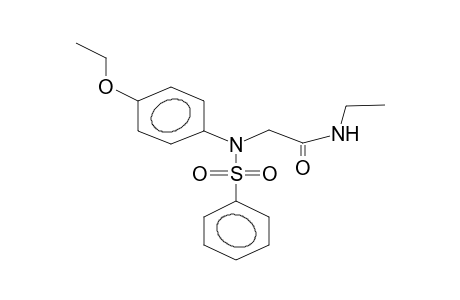 N-(4-ethoxyphenyl)-N-ethylcarbamoylmethylbenzenesulfonamide