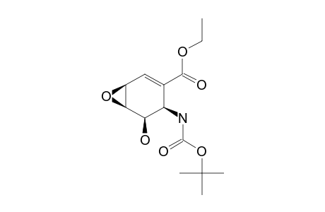 ETHYL-(SYN)-(SYN)-6-TERT.-BUTOXYCARBONYLAMINO-3,4-EPOXY-5-HYDROXYCYCLOHEX-1-ENE-1-CARBOXYLATE