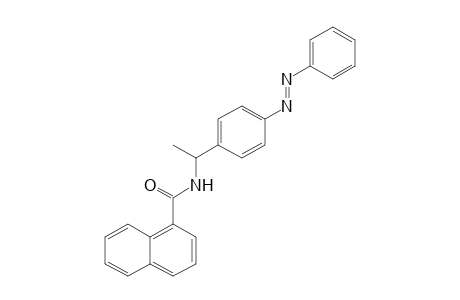 N-[alpha-METHYL-p-(PHENYLAZO)BENZYL]-1-NAPHTHAMIDE