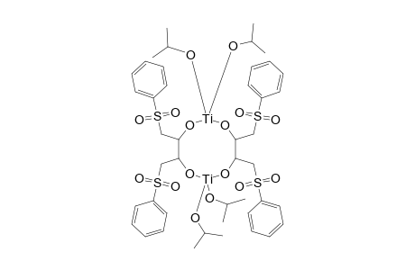 TI2-[(2R,3R)-1,4-BIS-(PHENYLSULPHONYL)-2,3-DIOXYBUTANE]2-(O-IPR)4