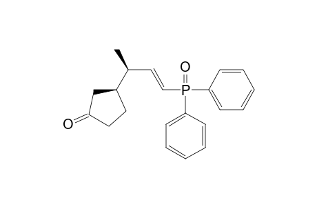 (3S)-3-[(E,1R)-3-diphenylphosphoryl-1-methyl-allyl]cyclopentanone