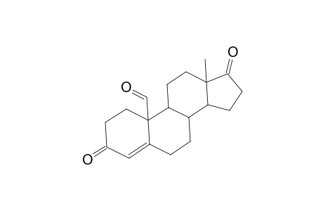 13-Methyl-3,17-bis(oxidanylidene)-2,6,7,8,9,11,12,14,15,16-decahydro-1H-cyclopenta[a]phenanthrene-10-carbaldehyde