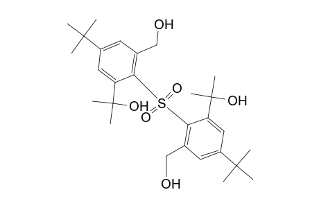 2,2'-Sulfonylbis[5-(1,1-dimethylethyl)-.alpha.,.alpha.-dimethyl-1,3-benzene-dimethanol]