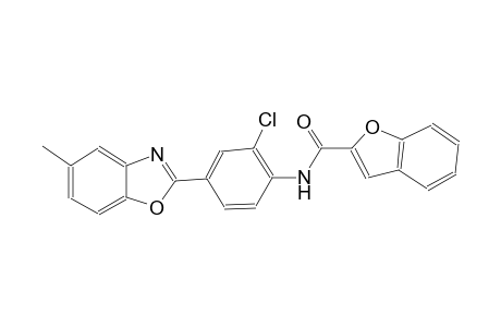 2-benzofurancarboxamide, N-[2-chloro-4-(5-methyl-2-benzoxazolyl)phenyl]-