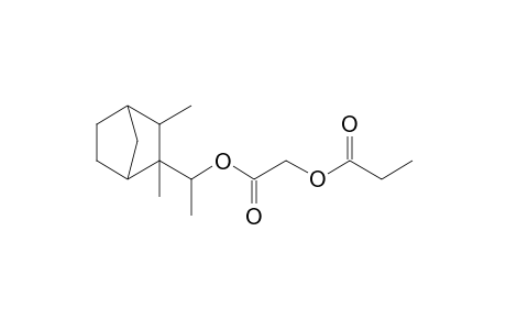 {[1-(2,3-Dimethylbicyclo[2.2.1]hept-2-yl)ethoxy]carbonyl}methyl Propanoate