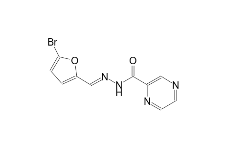 N'-[(E)-(5-bromo-2-furyl)methylidene]-2-pyrazinecarbohydrazide