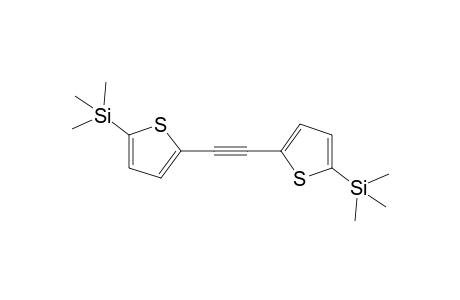 Trimethyl-[5-[2-(5-trimethylsilyl-2-thienyl)ethynyl]-2-thienyl]silane