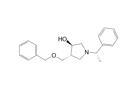 (3R,4R,1'S)-4-Benzyloxymethyl-3-hydroxy-1-(1'-phenylethyl)pyrrolidine