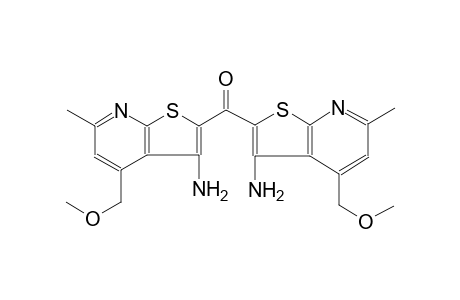 bis[3-amino-4-(methoxymethyl)-6-methylthieno[2,3-b]pyridin-2-yl]methanone