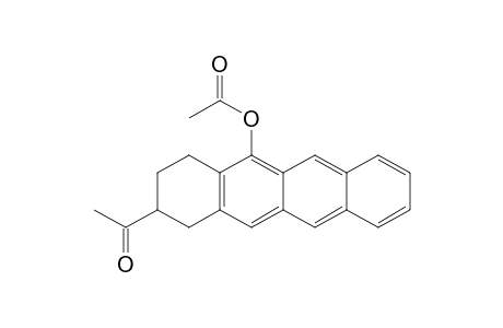 5-Acetoxy-1,2,3,4-tetrahydro-2-naphthacenyl methyl ketone