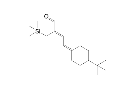 (Z)-4-(4-t-Butylcyclohexylidene)-2-(trimethylsilylmethyl)but-2-enal