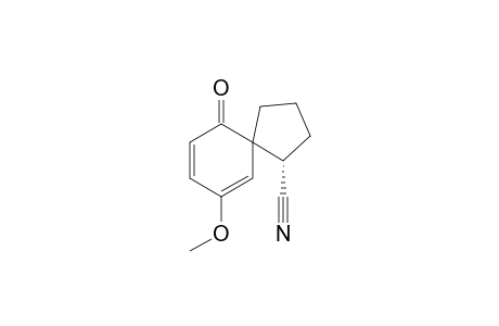 Spirocyclodecadienone isomer