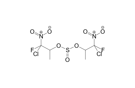 BIS(1-FLUORO-1-CHLORO-1-NITROPROP-2-YL)SULPHITE (DIASTEREOMER MIXTURE)