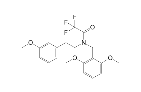 N-(2,6-dimethoxybenzyl)-2,2,2-trifluoro-N-(3-methoxyphenethyl)acetamide