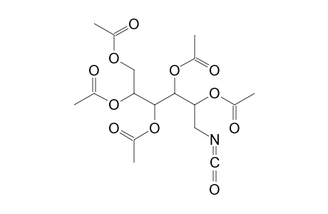 2,3,4,5,6-PENTA-O-ACETYL-1-DEOXY-1-ISOCYANATO-D-GLUCITOL