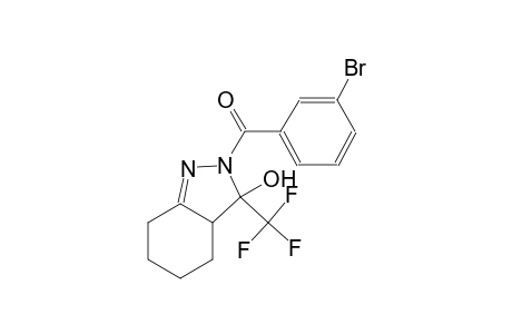 2-(3-bromobenzoyl)-3-(trifluoromethyl)-3,3a,4,5,6,7-hexahydro-2H-indazol-3-ol