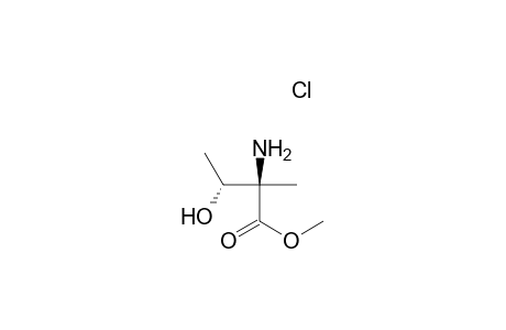 (2R,3R)-2-Methylallothreonine-methylester-hydrochloride