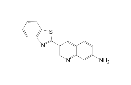 7-Amino-3-benzothiazol-2-ylquinoline