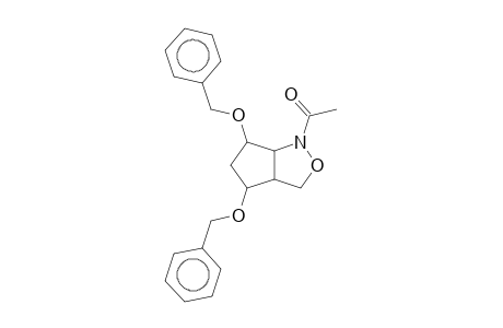 1-(4,6-Bisbenzyloxyhexahydrocyclopenta[c]isoxazol-1-yl)ethanone