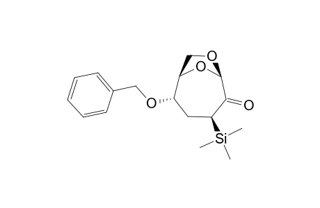 2,7-Epoxy-4-(trimethylsilyl)-6-benzyloxy-1-oxacyclooctan-3-one