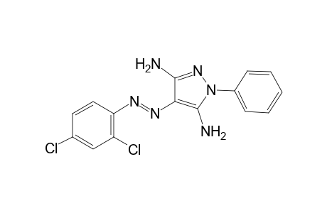 4-(2,4-Dichloro-phenylazo)-1-phenyl-1H-pyrazole-3,5-diamine