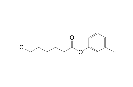 6-Chlorohexanoic acid, 3-methylphenyl ester