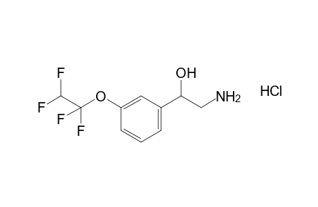 alpha-(aminomethyl)-m-(1,1,2,2-tetrafluoroethoxy)benzyl alcohol, hydrochloride