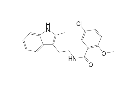 5-Chloro-2-methoxy-N-[2-(2-methyl-1H-indol-3-yl)-ethyl]-benzamide