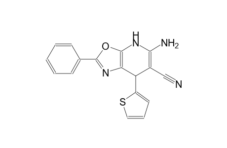 5-amino-2-phenyl-7-(2-thienyl)-4,7-dihydro[1,3]oxazolo[5,4-b]pyridine-6-carbonitrile