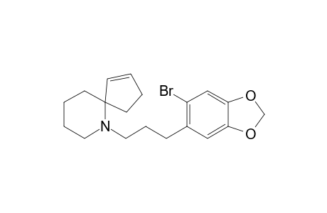6-[3-(6-Bromobenzo[1,3]dioxol-5-yl)propyl]-6-azaspiro[4.5]dec-1-ene
